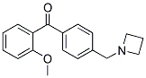 898777-34-9,4'-AZETIDINOMETHYL-2-METHOXYBENZOPHENONE