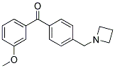 898777-37-2,4'-AZETIDINOMETHYL-3-METHOXYBENZOPHENONE
