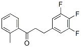898777-58-7,2'-METHYL-3-(3,4,5-TRIFLUOROPHENYL)PROPIOPHENONE