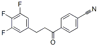 898777-74-7,4'-CYANO-3-(3,4,5-TRIFLUOROPHENYL)PROPIOPHENONE