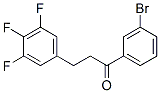 898777-86-1,3'-BROMO-3-(3,4,5-TRIFLUOROPHENYL)PROPIOPHENONE