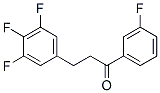 898777-94-1,3'-FLUORO-3-(3,4,5-TRIFLUOROPHENYL)PROPIOPHENONE