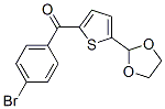 898778-07-9,2-(4-BROMOBENZOYL)-5-(1,3-DIOXOLAN-2-YL)THIOPHENE