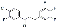 898778-18-2,4'-CHLORO-3'-FLUORO-3-(3,4,5-TRIFLUOROPHENYL)PROPIOPHENONE