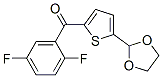 898778-78-4,2-(2,5-DIFLUOROBENZOYL)-5-(1,3-DIOXOLAN-2-YL)THIOPHENE