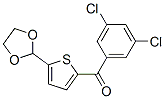 898778-96-6,2-(3,5-DICHLOROBENZOYL)-5-(1,3-DIOXOLAN-2-YL)THIOPHENE