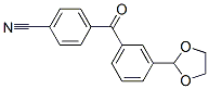 898778-97-7,4'-CYANO-3-(1,3-DIOXOLAN-2-YL)BENZOPHENONE