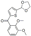 898778-98-8,2-(2,3-DIMETHOXYBENZOYL)-5-(1,3-DIOXOLAN-2-YL)THIOPHENE