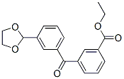 898779-03-8,3-CARBOETHOXY-3'-(1,3-DIOXOLAN-2-YL)BENZOPHENONE