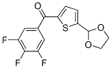 898779-34-5,5-(1,3-DIOXOLAN-2-YL)-2-(3,4,5-TRIFLUOROBENZOYL)THIOPHENE
