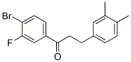 898779-50-5,4'-BROMO-3-(3,4-DIMETHYLPHENYL)-3'-FLUOROPROPIOPHENONE
