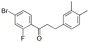 898779-67-4,4'-BROMO-3-(3,4-DIMETHYLPHENYL)-2'-FLUOROPROPIOPHENONE