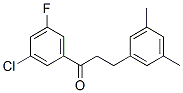 898780-94-4,3'-CHLORO-3-(3,5-DIMETHYLPHENYL)-5'-FLUOROPROPIOPHENONE