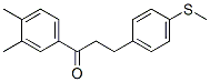 898781-33-4,3',4'-DIMETHYL-3-(4-METHYLTHIOPHENYL)PROPIOPHENONE