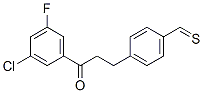 898781-63-0,3'-CHLORO-5'-FLUORO-3-(4-THIOMETHYLPHENYL)PROPIOPHENONE