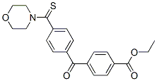 898782-53-1,4-CARBOETHOXY-4'-THIOMORPHOLINOMETHYL BENZOPHENONE