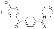 898782-85-9,4-CHLORO-3-FLUORO-4'-THIOMORPHOLINOMETHYL BENZOPHENONE