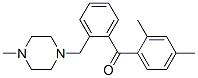 898783-15-8,2,4-DIMETHYL-2'-(4-METHYLPIPERAZINOMETHYL) BENZOPHENONE
