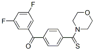 898783-24-9,3,5-DIFLUORO-4'-THIOMORPHOLINOMETHYL BENZOPHENONE