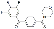 898783-26-1,4'-THIOMORPHOLINOMETHYL-3,4,5-TRIFLUOROBENZOPHENONE