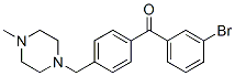 898783-57-8,3-BROMO-4'-(4-METHYLPIPERAZINOMETHYL) BENZOPHENONE