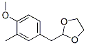 898785-28-9,4-METHOXY-3-METHYL(1,3-DIOXOLAN-2-YLMETHYL)BENZENE