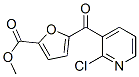 898785-79-0,2-CHLORO-3-(5-METHOXYCARBONYL-2-FUROYL)PYRIDINE