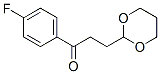 898786-02-2,3-(1,3-DIOXAN-2-YL)-4'-FLUOROPROPIOPHENONE