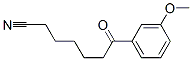 898786-62-4,7-(3-METHOXYPHENYL)-7-OXOHEPTANENITRILE