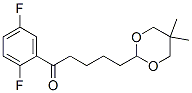 898786-90-8,2',5'-DIFLUORO-5-(5,5-DIMETHYL-1,3-DIOXAN-2-YL)VALEROPHENONE