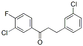 898787-20-7,3'-CHLORO-3-(3-CHLOROPHENYL)-4'-FLUOROPROPIOPHENONE