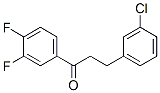 898787-44-5,3-(3-CHLOROPHENYL)-3',4'-DIFLUOROPROPIOPHENONE