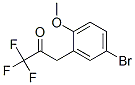 898787-45-6,3-(5-BROMO-2-METHOXYPHENYL)-1,1,1-TRIFLUORO-2-PROPANONE