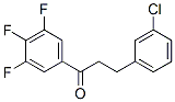 898787-48-9,3-(3-CHLOROPHENYL)-3',4',5'-TRIFLUOROPROPIOPHENONE