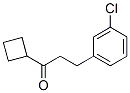 898787-54-7,2-(3-CHLOROPHENYL)ETHYL CYCLOBUTYL KETONE