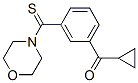 898788-05-1,CYCLOPROPYL 3-(THIOMORPHOLINOMETHYL)PHENYL KETONE