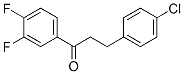 898788-47-1,3-(4-CHLOROPHENYL)-3',4'-DIFLUOROPROPIOPHENONE