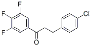 898788-51-7,3-(4-CHLOROPHENYL)-3',4',5'-TRIFLUOROPROPIOPHENONE