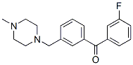 898788-66-4,3-FLUORO-3'-(4-METHYLPIPERAZINOMETHYL) BENZOPHENONE