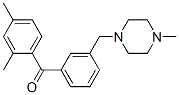 898788-72-2,2,4-DIMETHYL-3'-(4-METHYLPIPERAZINOMETHYL) BENZOPHENONE