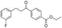 898788-94-8,4'-CARBOETHOXY-3-(3-FLUOROPHENYL)PROPIOPHENONE