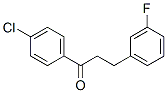 898789-11-2,4'-CHLORO-3-(3-FLUOROPHENYL)PROPIOPHENONE