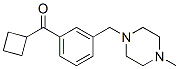 898789-41-8,CYCLOBUTYL 3-(4-METHYLPIPERAZINOMETHYL)PHENYL KETONE