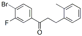 898789-62-3,4'-BROMO-3'-FLUORO-3-(2-METHYLPHENYL)PROPIOPHENONE