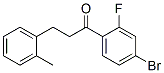 898789-82-7,4'-BROMO-2'-FLUORO-3-(2-METHYLPHENYL)PROPIOPHENONE