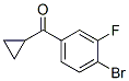 898790-03-9,4-BROMO-3-FLUOROPHENYL CYCLOPROPYL KETONE