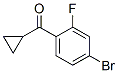 898790-15-3,4-BROMO-2-FLUOROPHENYL CYCLOPROPYL KETONE