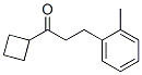 898790-25-5,CYCLOBUTYL 2-(2-METHYLPHENYL)ETHYL KETONE
