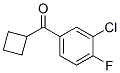 898790-88-0,3-CHLORO-4-FLUOROPHENYL CYCLOBUTYL KETONE