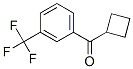 898790-97-1,CYCLOBUTYL 3-TRIFLUOROMETHYLPHENYL KETONE